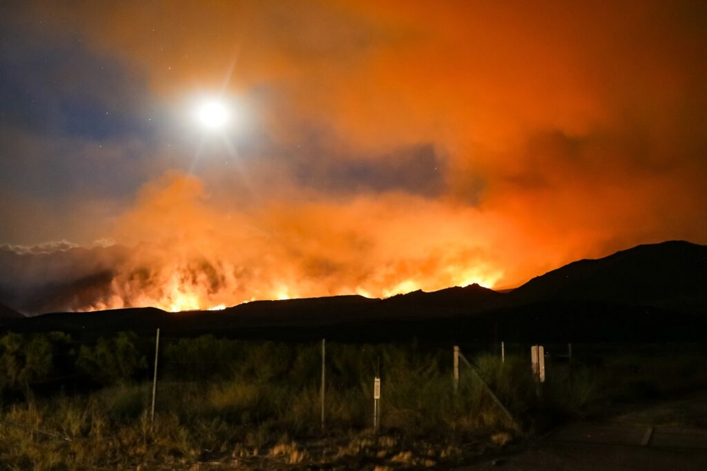 california wildfire