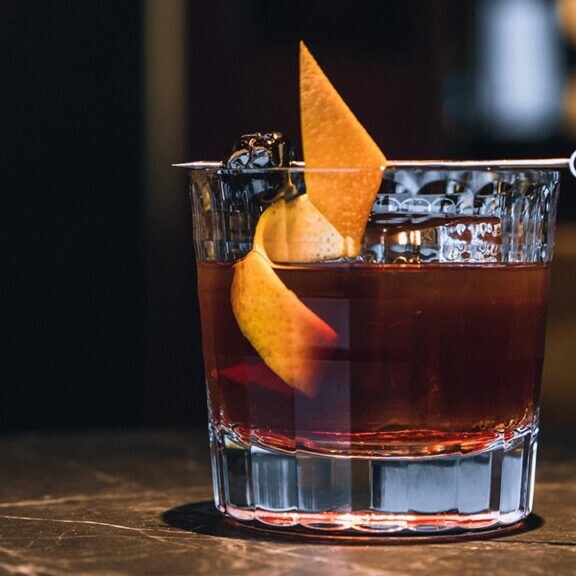 old fashioned drink