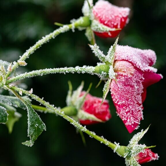 frost damaged plants