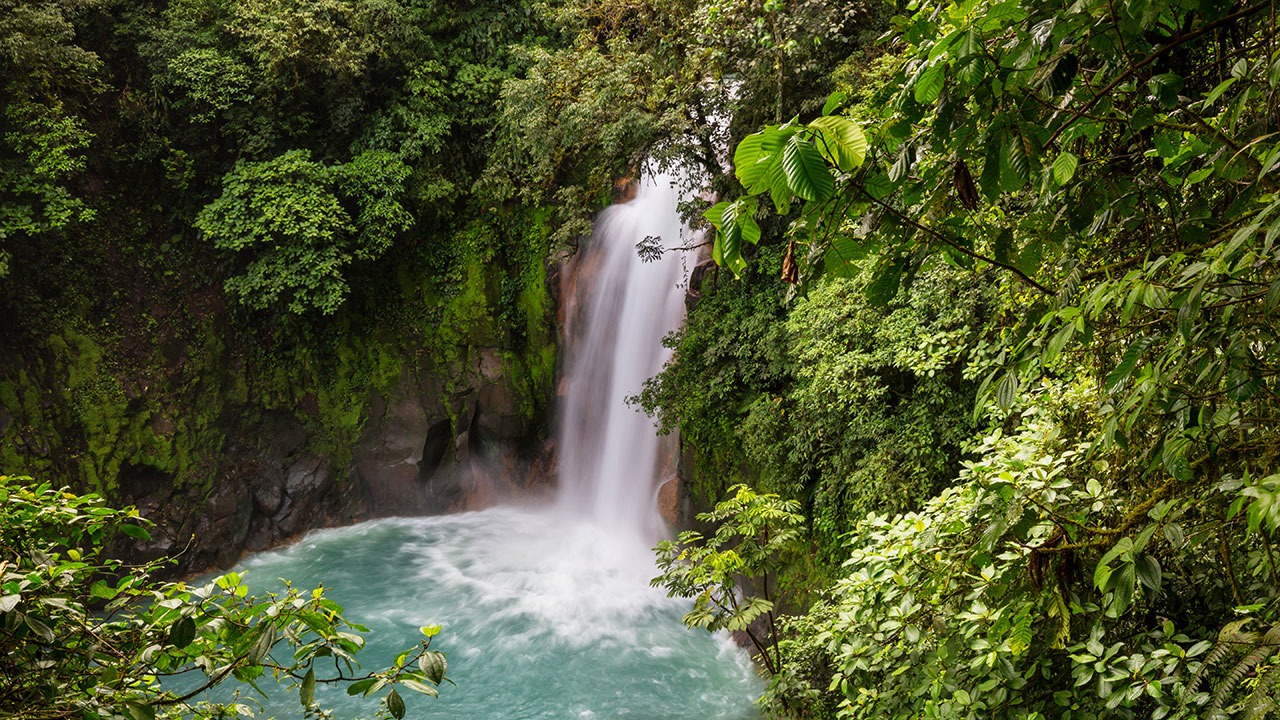 waterfall in costa rica