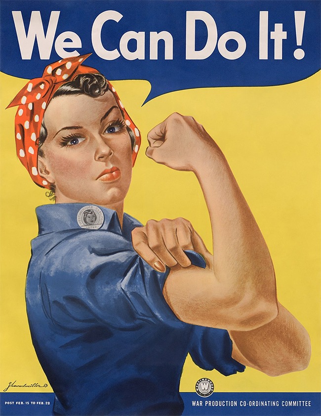 we can do it rosie the riveter
