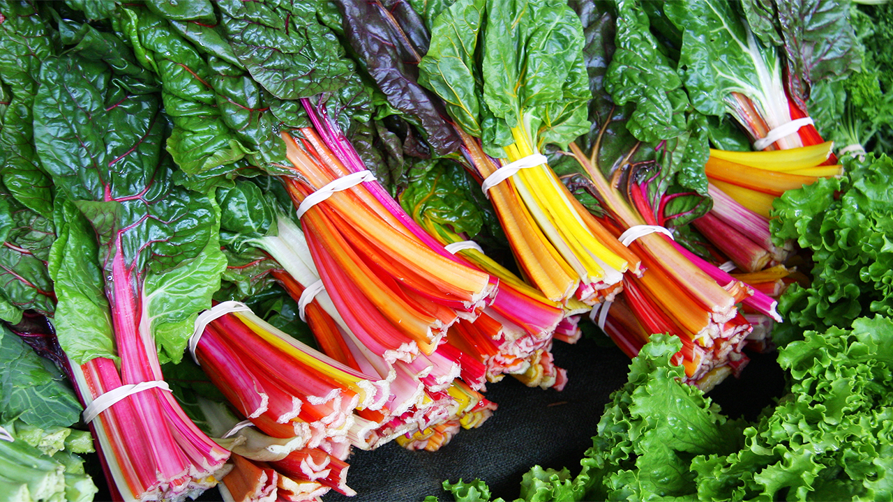 Swiss Chard Rainbow